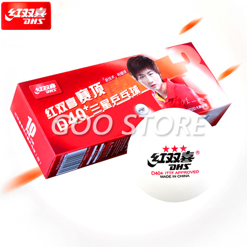 Table Tennis Olympics - DHS 3-star D40+ Table tennis balls