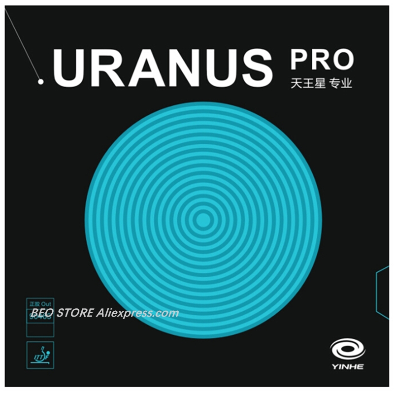 Table Tennis Forehand - YINHE Uranus Pro Short Pips-Out Wang