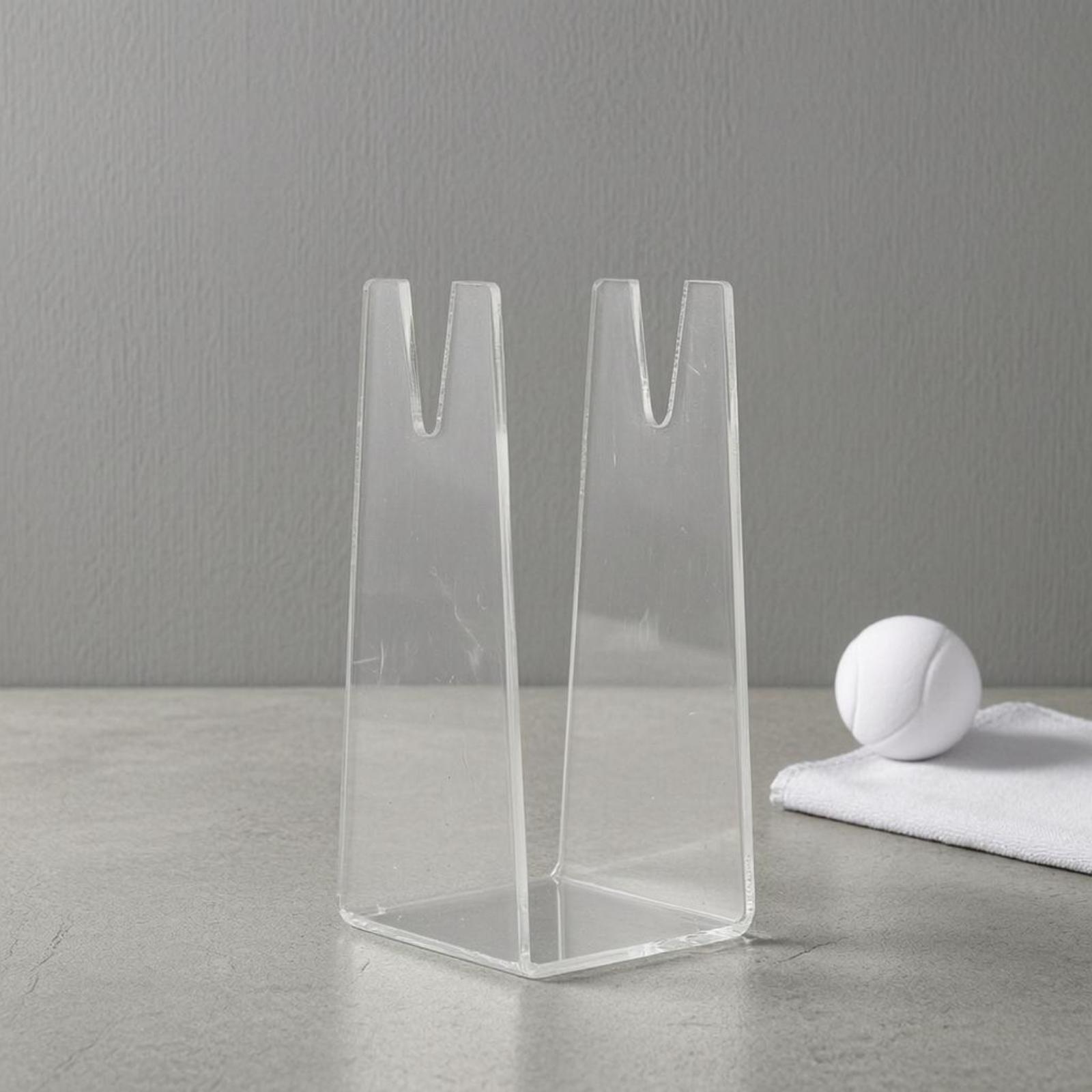 Acrylic Paddle Holder Open Fra - Table Tennis Or Tennis Table review and price