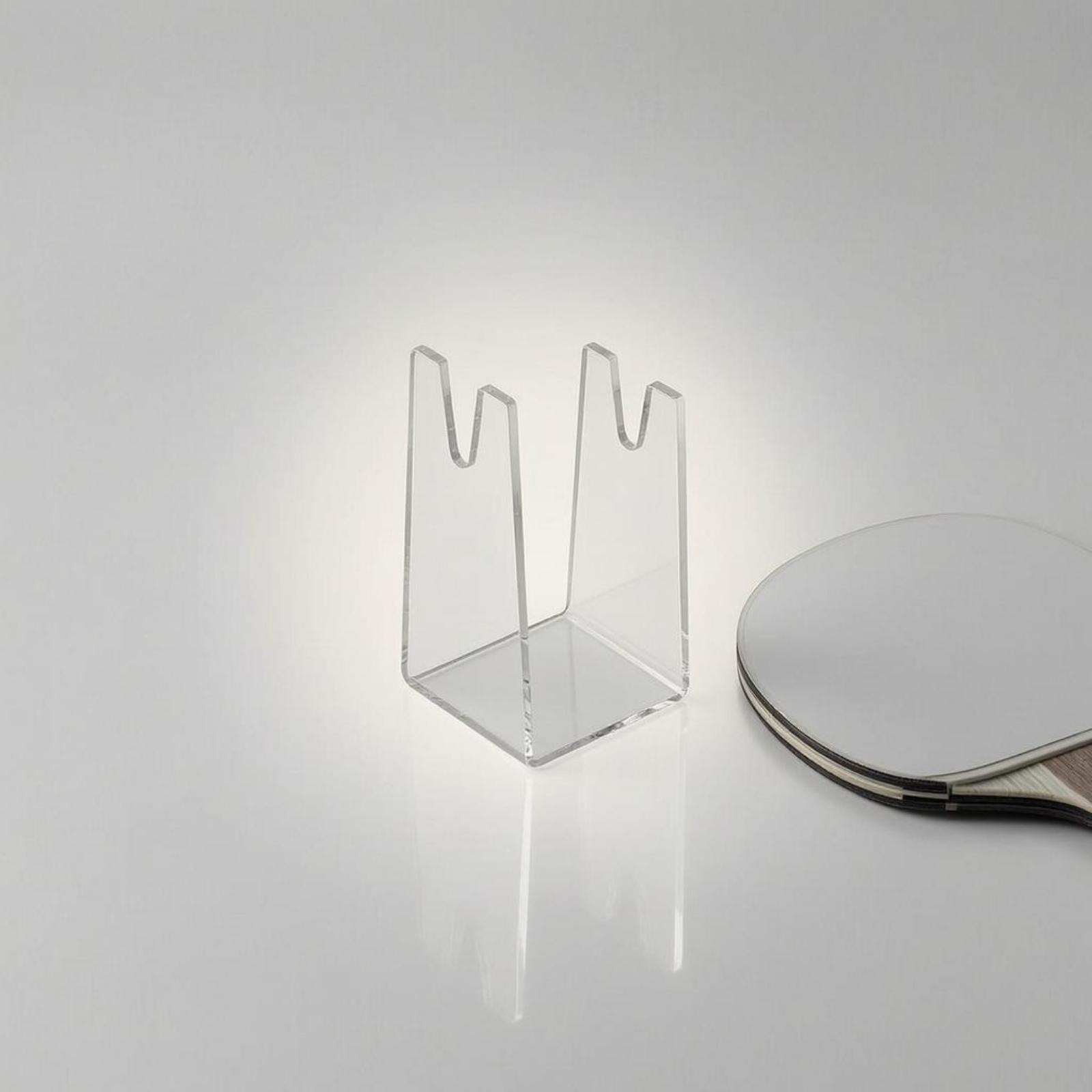 Acrylic Paddle Holder Open Fra - Table Tennis Or Tennis Table review and price