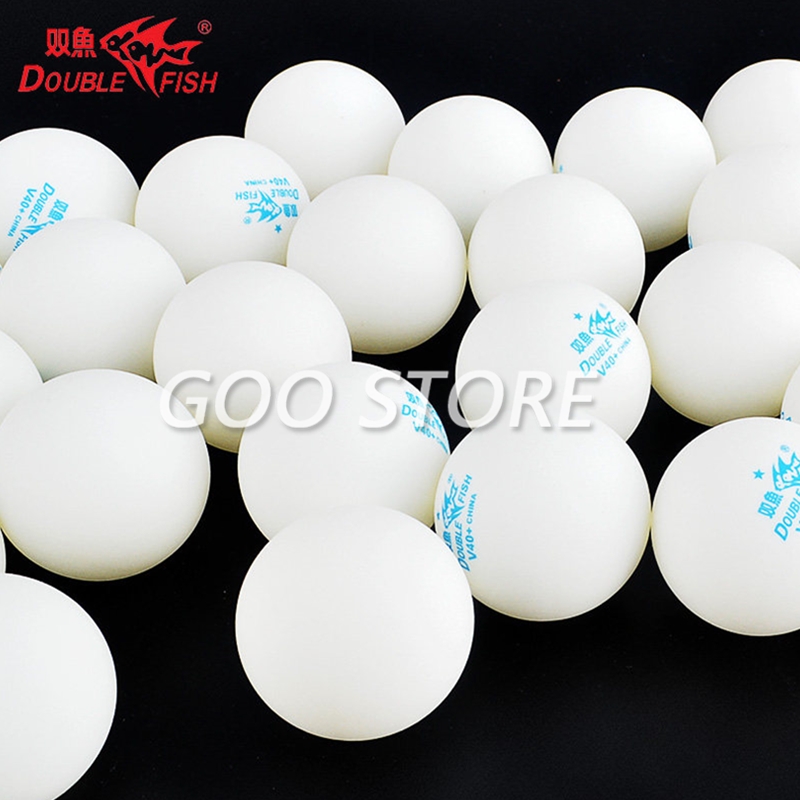 100 balls Double Fish V40+ 1-S - Table Tennis Olympics review and price