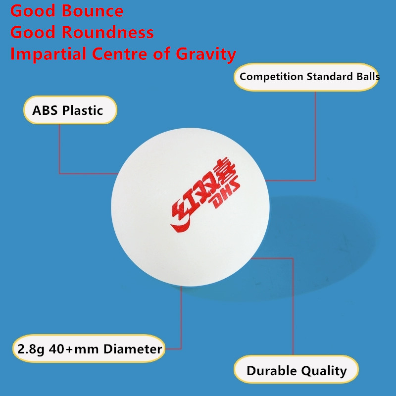 20/50/100 PCS DHS Table Tennis - Table Tennis Olympics review and price
