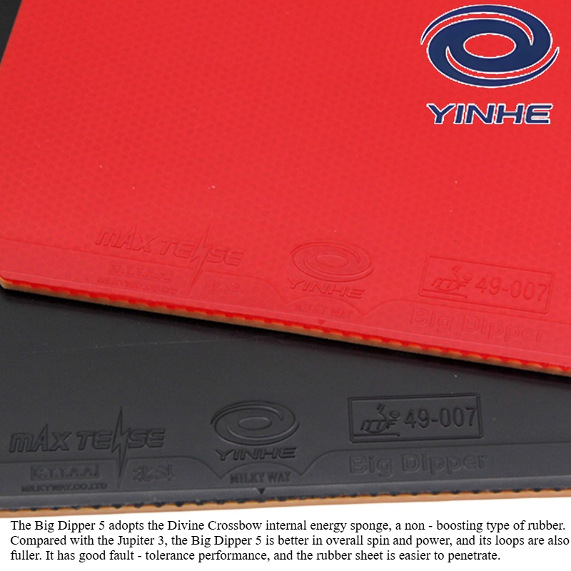 YINHE BIG DIPPER V Table Tenni - Table Tennis Forehand review and price