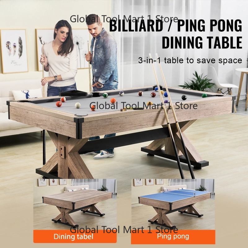 VEV-OR 7ft 3-in-1 Billiards Ta - Table Tennis Or Tennis Table review and price