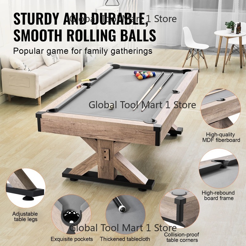 VEV-OR 7ft 3-in-1 Billiards Ta - Table Tennis Or Tennis Table review and price