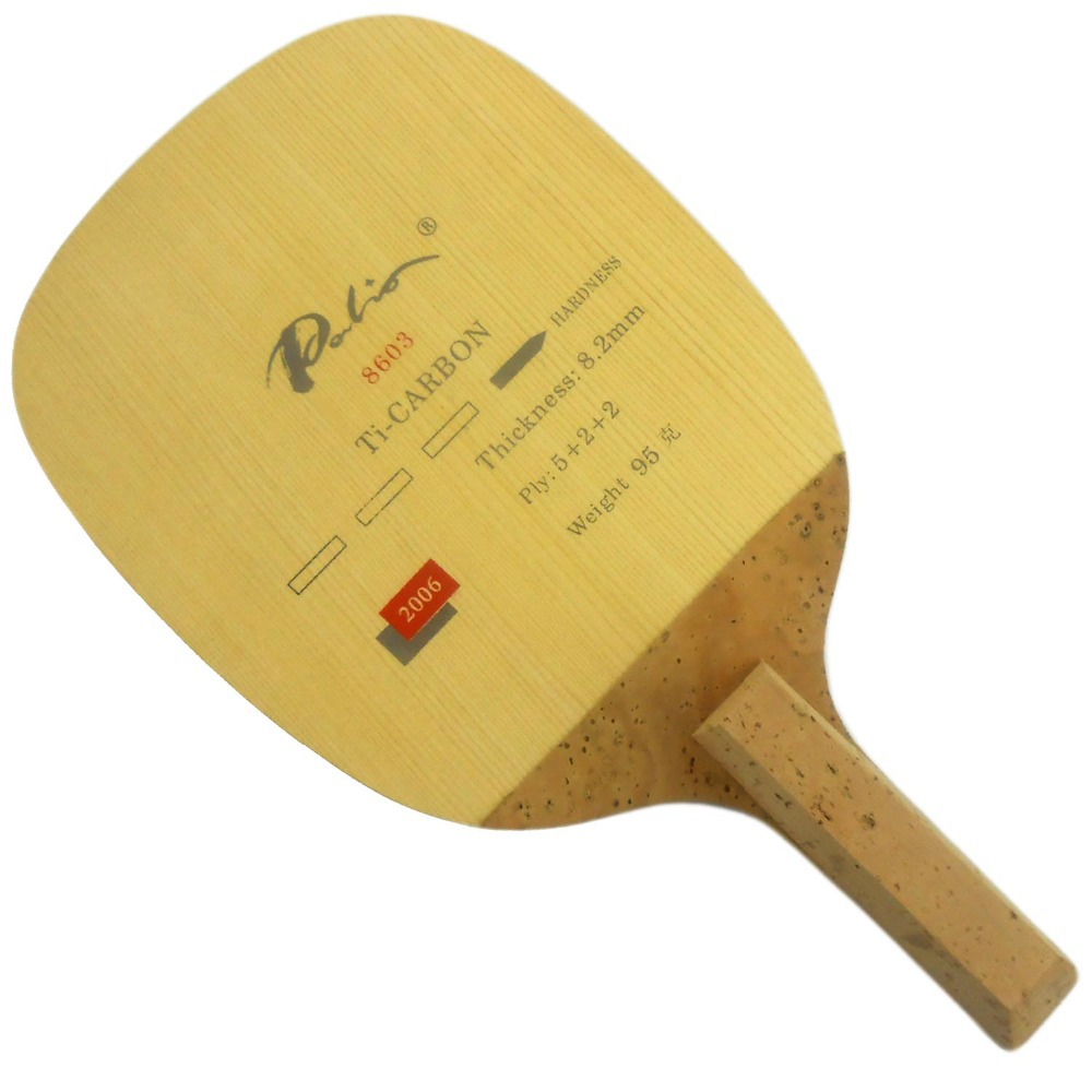 PALIO 8603 Carbon Titanium Tab - Table Tennis Forehand review and price